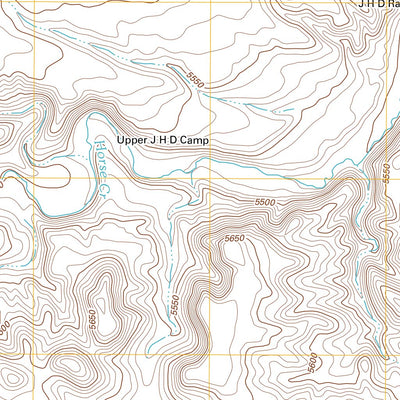 United States Geological Survey J H D Ranch, WY (2012, 24000-Scale) digital map