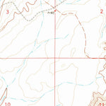 United States Geological Survey J O Dugway, WY (1970, 24000-Scale) digital map