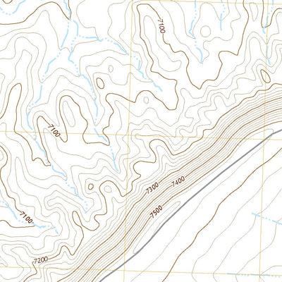 United States Geological Survey J O Dugway, WY (2021, 24000-Scale) digital map