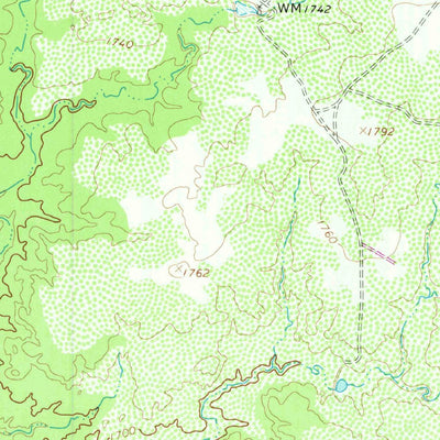 United States Geological Survey J Y Ranch, TX (1966, 24000-Scale) digital map