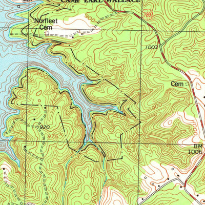 United States Geological Survey Jabez, KY (1978, 24000-Scale) digital map