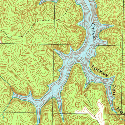 United States Geological Survey Jabez, KY (1978, 24000-Scale) digital map