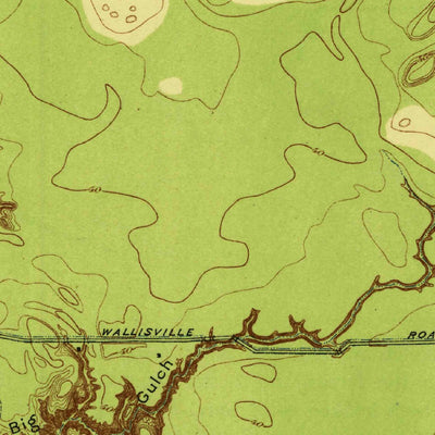 United States Geological Survey Jacinto City, TX (1920, 31680-Scale) digital map