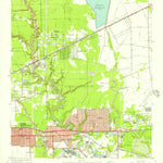 United States Geological Survey Jacinto City, TX (1955, 24000-Scale) digital map