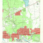 United States Geological Survey Jacinto City, TX (1967, 24000-Scale) digital map