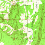 United States Geological Survey Jacinto Mesa, NM (1963, 24000-Scale) digital map