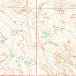 United States Geological Survey Jack Creek, MT (1969, 24000-Scale) digital map