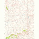 United States Geological Survey Jack Creek NW, MT (1969, 24000-Scale) digital map