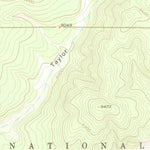 United States Geological Survey Jack Creek Ranch, CO (1956, 24000-Scale) digital map