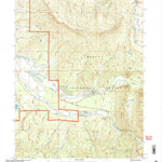 United States Geological Survey Jack Creek Ranch, CO (2000, 24000-Scale) digital map