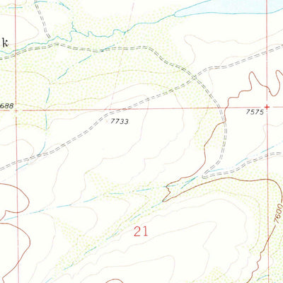 United States Geological Survey Jack Creek Reservoir, WY (1961, 24000-Scale) digital map