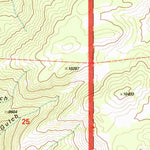 United States Geological Survey Jack Hall Mountain, CO (1994, 24000-Scale) digital map