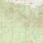United States Geological Survey Jack Henry Knoll, UT (1986, 24000-Scale) digital map