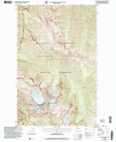 United States Geological Survey Jack Mountain, WA (2002, 24000-Scale) digital map