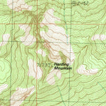 United States Geological Survey Jack Ridge, WA (1989, 24000-Scale) digital map