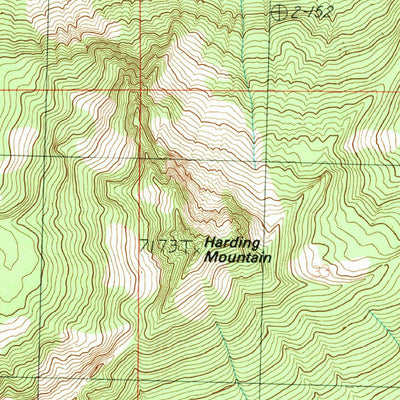 United States Geological Survey Jack Ridge, WA (1989, 24000-Scale) digital map