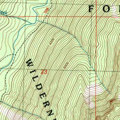 United States Geological Survey Jack Ridge, WA (2003, 24000-Scale) digital map