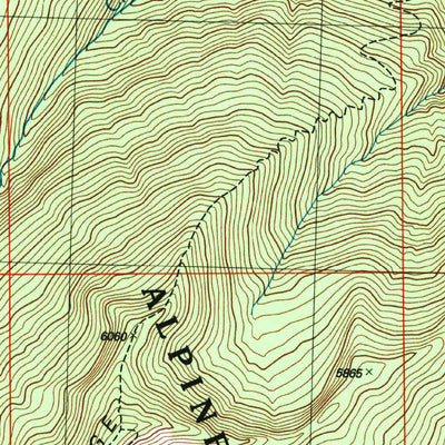 United States Geological Survey Jack Ridge, WA (2003, 24000-Scale) digital map