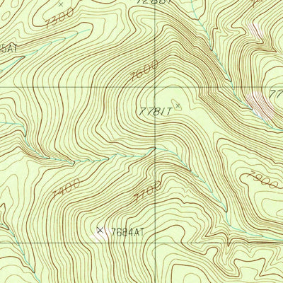 United States Geological Survey Jack Straw Basin, MT-WY (1986, 24000-Scale) digital map
