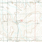 United States Geological Survey Jack Woods Butte, WA (1989, 24000-Scale) digital map