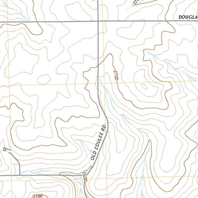 United States Geological Survey Jack Woods Butte, WA (2020, 24000-Scale) digital map