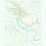 United States Geological Survey Jackass Butte, ID (1947, 24000-Scale) digital map
