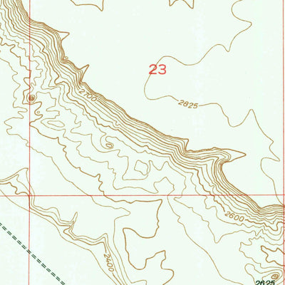 United States Geological Survey Jackass Butte, ID (1947, 24000-Scale) digital map