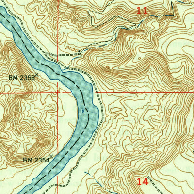 United States Geological Survey Jackass Butte, ID (1948, 24000-Scale) digital map