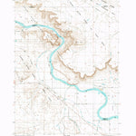 United States Geological Survey Jackass Butte, ID (1992, 24000-Scale) digital map
