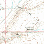 United States Geological Survey Jackass Butte, OR (1980, 24000-Scale) digital map