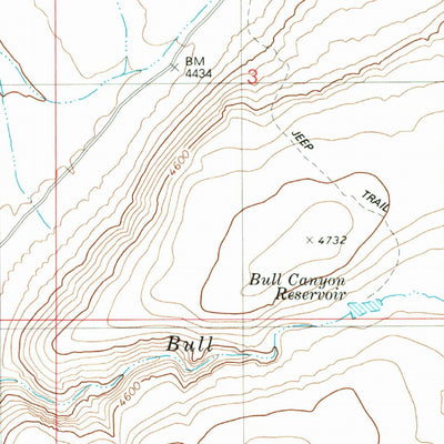 United States Geological Survey Jackass Butte, OR (1980, 24000-Scale) digital map