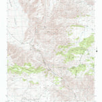 United States Geological Survey Jackass Canyon, CA (1988, 24000-Scale) digital map