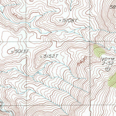 United States Geological Survey Jackass Canyon, CA (1988, 24000-Scale) digital map