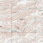 United States Geological Survey Jackass Canyon, CA (1988, 24000-Scale) digital map