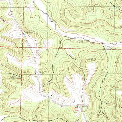 United States Geological Survey Jacket, MO (1982, 24000-Scale) digital map