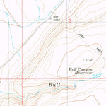 United States Geological Survey Jackies Butte, OR (1980, 24000-Scale) digital map