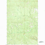 United States Geological Survey Jackknife Mountain, WA (1985, 24000-Scale) digital map
