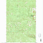United States Geological Survey Jackknife Mountain, WA (1992, 24000-Scale) digital map