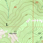 United States Geological Survey Jackknife Mountain, WA (1992, 24000-Scale) digital map