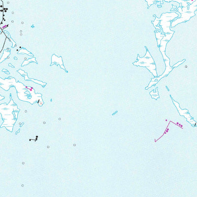 United States Geological Survey Jacko Bay, LA (1953, 24000-Scale) digital map