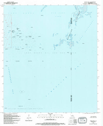 United States Geological Survey Jacko Bay, LA (1994, 24000-Scale) digital map