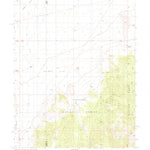 United States Geological Survey Jackrabbit Spring, NV (1989, 24000-Scale) digital map