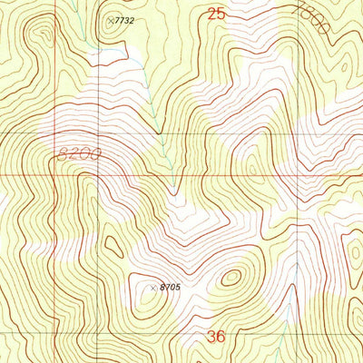 United States Geological Survey Jackrabbit Spring, NV (1989, 24000-Scale) digital map