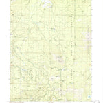 United States Geological Survey Jacks Backbone, CA (1985, 24000-Scale) digital map