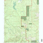 United States Geological Survey Jacks Backbone, CA (1995, 24000-Scale) digital map