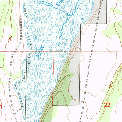 United States Geological Survey Jacks Butte, CA (1993, 24000-Scale) digital map