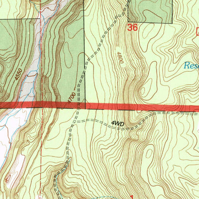 United States Geological Survey Jacks Butte, CA (1993, 24000-Scale) digital map
