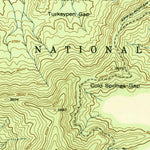 United States Geological Survey Jacks Gap, GA (1938, 24000-Scale) digital map