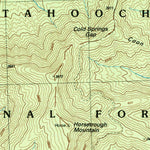 United States Geological Survey Jacks Gap, GA (1988, 24000-Scale) digital map