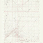 United States Geological Survey Jacks Knob, UT (1986, 24000-Scale) digital map